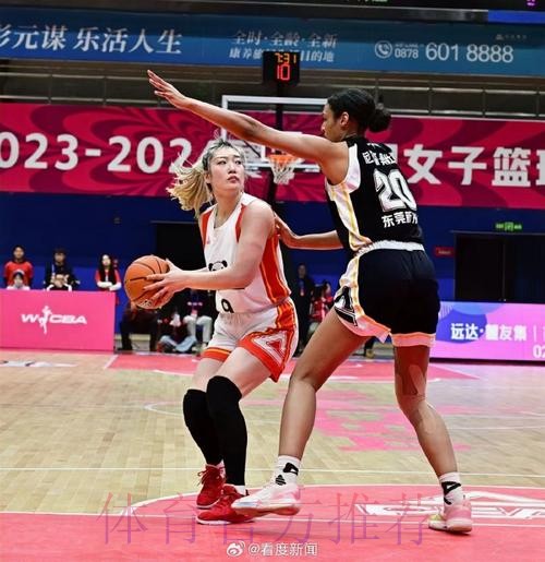 WCBA焦点战：四川女篮战胜广东东莞女篮